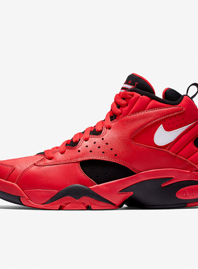 Nike/耐克正品AIR MAESTRO II 皮蓬男士高帮篮球鞋AJ9281-600