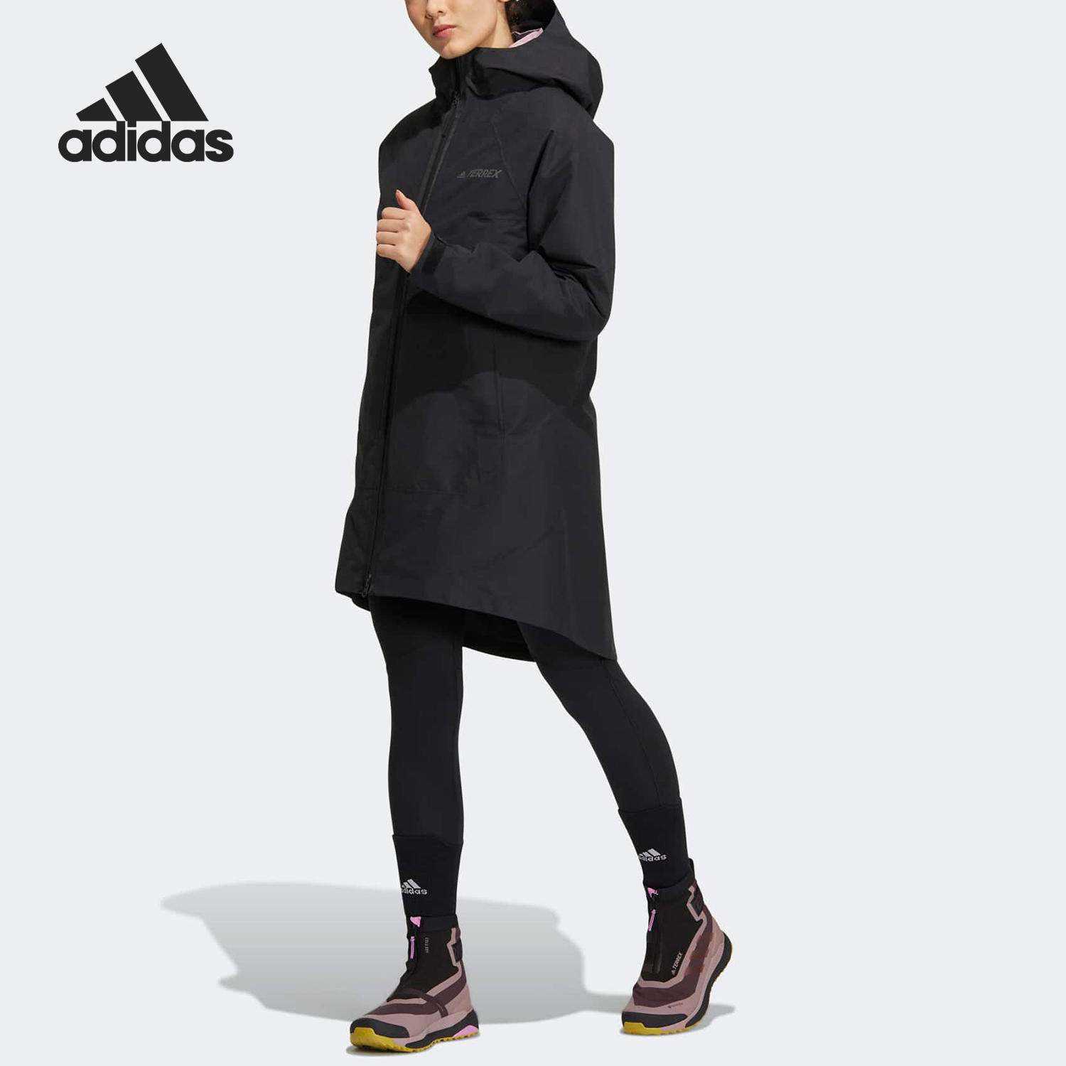 Adidas/阿迪达斯正品TERREX户外女士三合一保暖羽绒服HN2000