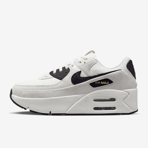 Nike/耐克正品AIR MAX 90女士厚底气垫耐磨跑步鞋HQ3497-100