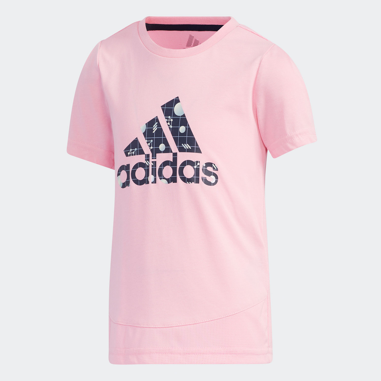 Adidas/阿迪达斯正品新款小童圆领短袖夏季运动T恤 GP0406