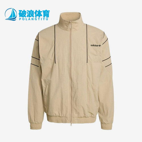 Adidas/阿迪达斯正品originals男士高领经典拉链宽松外套KE0095