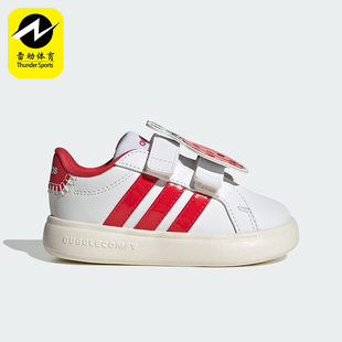 婴童日常低帮魔术贴休闲运动鞋 Adidas 款 春季 KJ8652 阿迪达斯正品