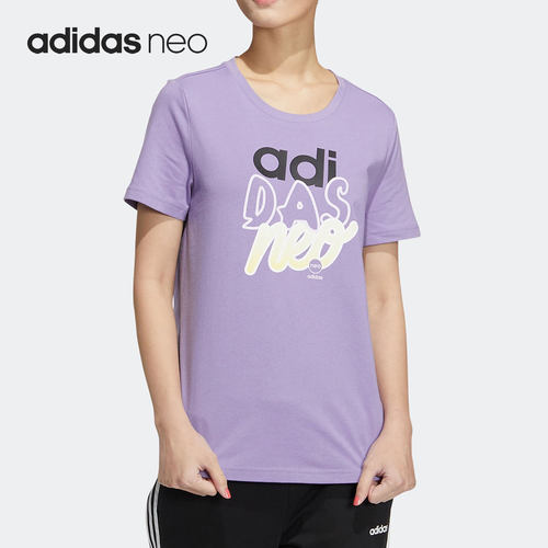 Adidas/阿迪达斯女子运动短袖