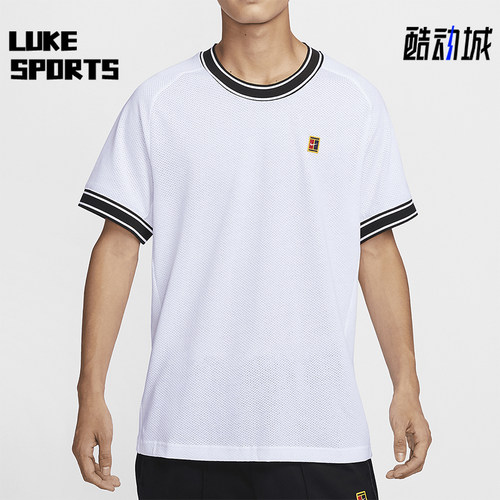 Nike/耐克男士网球训练运动短袖