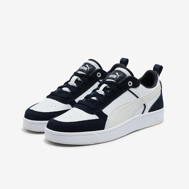 彪马男女同款复古防滑系带板鞋