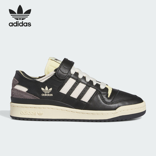 阿迪达斯官方正品 魔术贴板鞋 FORUM LOW男女款 IE3206 Adidas