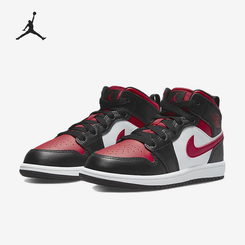 Nike/耐克正品 Air Jordan 1女子GS大童复古篮球鞋640734-079