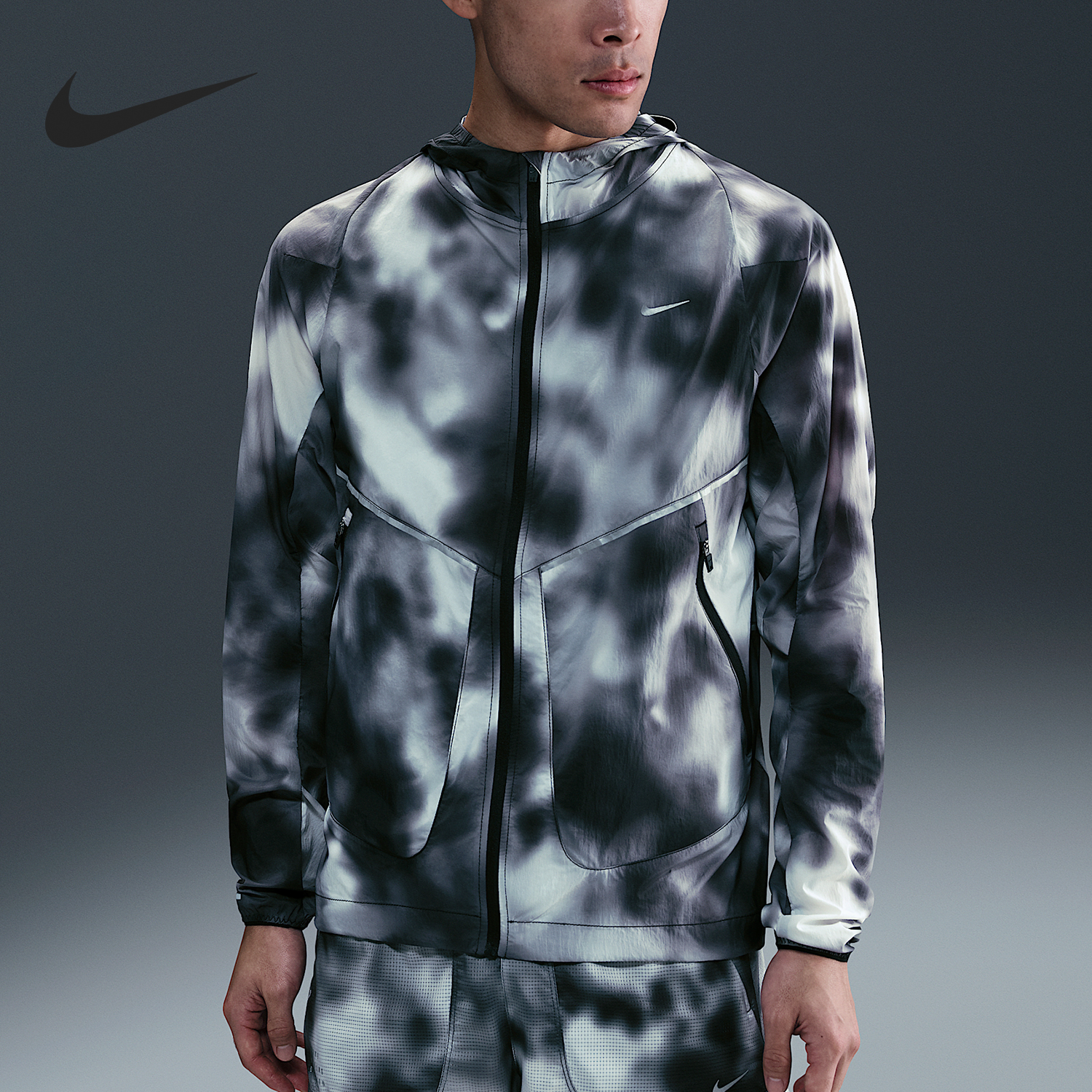 Nike/耐克正品Running Division男士运动连帽外套HJ4143-010