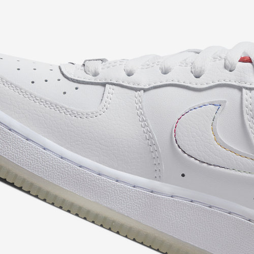Nike/耐克正品AIR FORCE 1GS女子大童运动休闲鞋FN8912-111