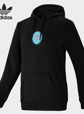 Adidas/阿迪达斯正品三叶草 CTS SLOGAN HDY男装运动套头衫GP4304