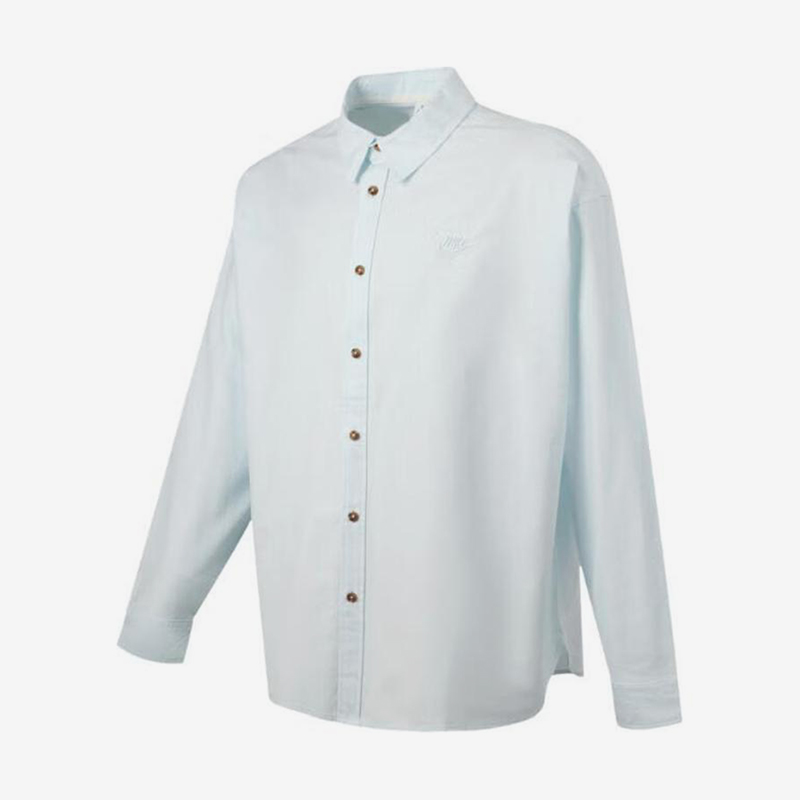 Nike/耐克正品2025新款男士透气经典休闲翻领长袖衬衫HM9591-474