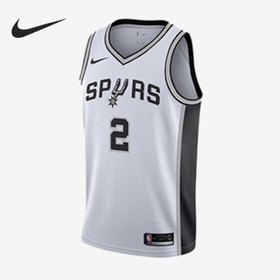 Nike/耐克正品伦纳德卡哇伊男子马刺篮球运动球衣864449-100