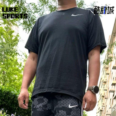 Nike/耐克正品2026春季款男士圆领套头经典透气短袖AJ7566-334
