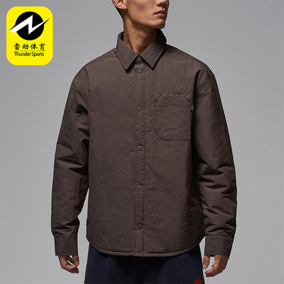 Nike/耐克正品Air Jordan男士宽松翻领复古长袖衬衫IM9720-237