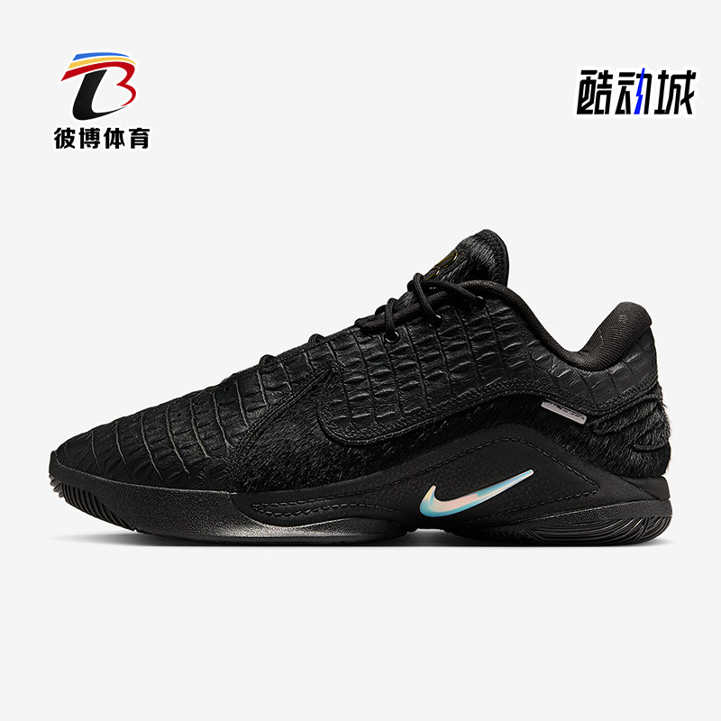 Nike/耐克正品JORDAN新款男黑金色实战赛场经典篮球鞋IB3865-001