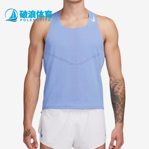 Nike/耐克正品男士时尚宽松透气圆领修身无袖T恤DM4625-450
