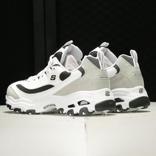 正品秋季新款鞋厚底熊猫Skechers