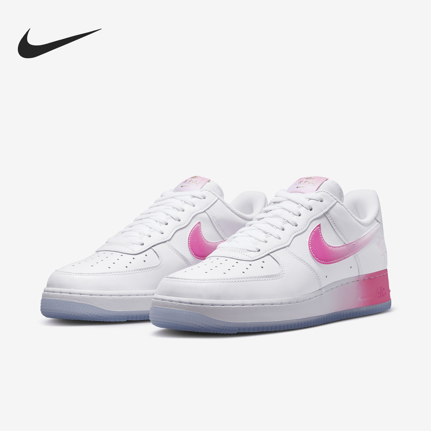 Nike/耐克正品Air Force 1 女子复古时尚简约板鞋 FD0778-100
