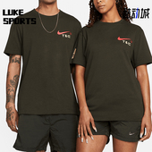 新款 夏季 男士 图案宽松透气休闲短袖 355 Nike DR2631 耐克正品