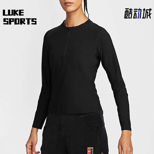 Nike/耐克正品2026女士休闲运动舒适亲肤经典长袖T恤FZ6738-010