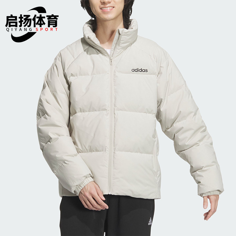 Adidas/阿迪达斯正品WUJI DOWN JACKET男士拉链保暖羽绒服JL9583