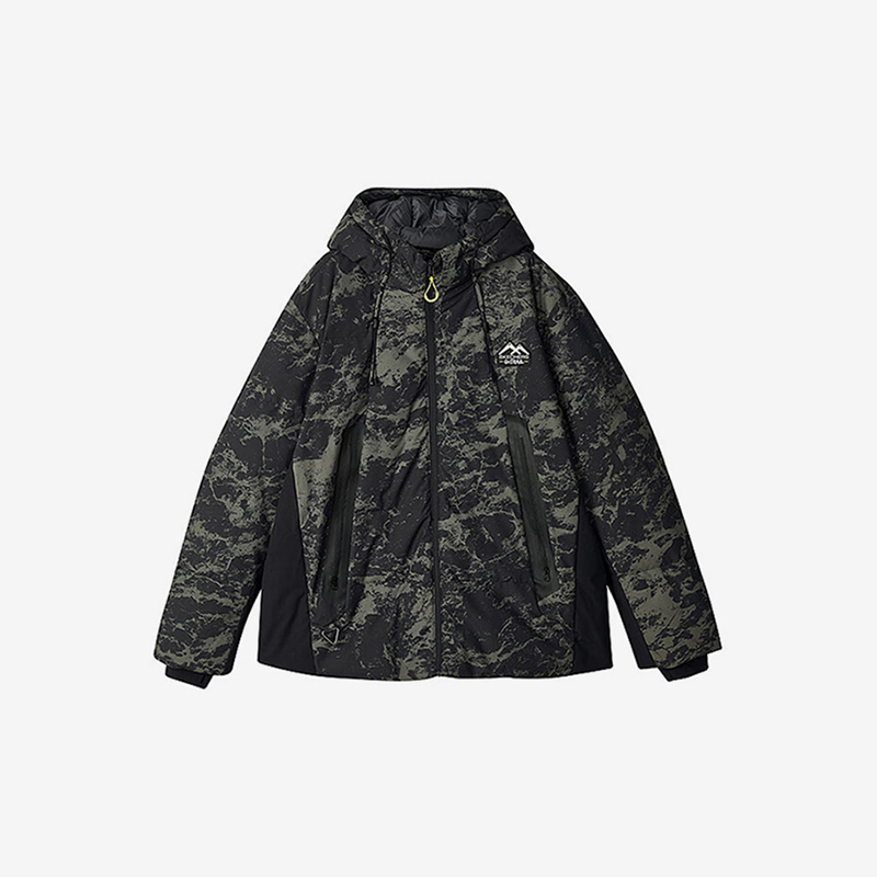 斯凯奇男士运动保暖羽绒服