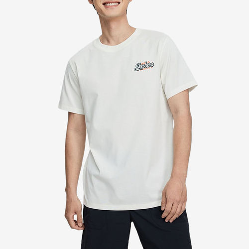 Skechers斯凯奇正品男女圆领字母印花短袖T恤L224U082-0074
