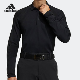POLO衫 Adidas 男子高尔夫运动长袖 阿迪达斯官方正品 HG1658 新款