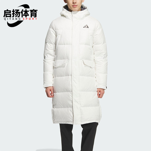 Adidas/阿迪达斯正品V L DOWN PA UG男女连帽保暖羽绒服KF4396