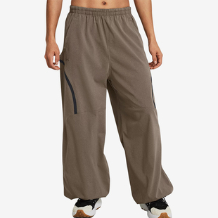 1382740 梭织长裤 户外女士运动训练宽松复古时尚 200 安德玛正品