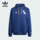 足球连帽卫衣套头衫 三叶草男士 JF2584 阿迪达斯正品 Adidas