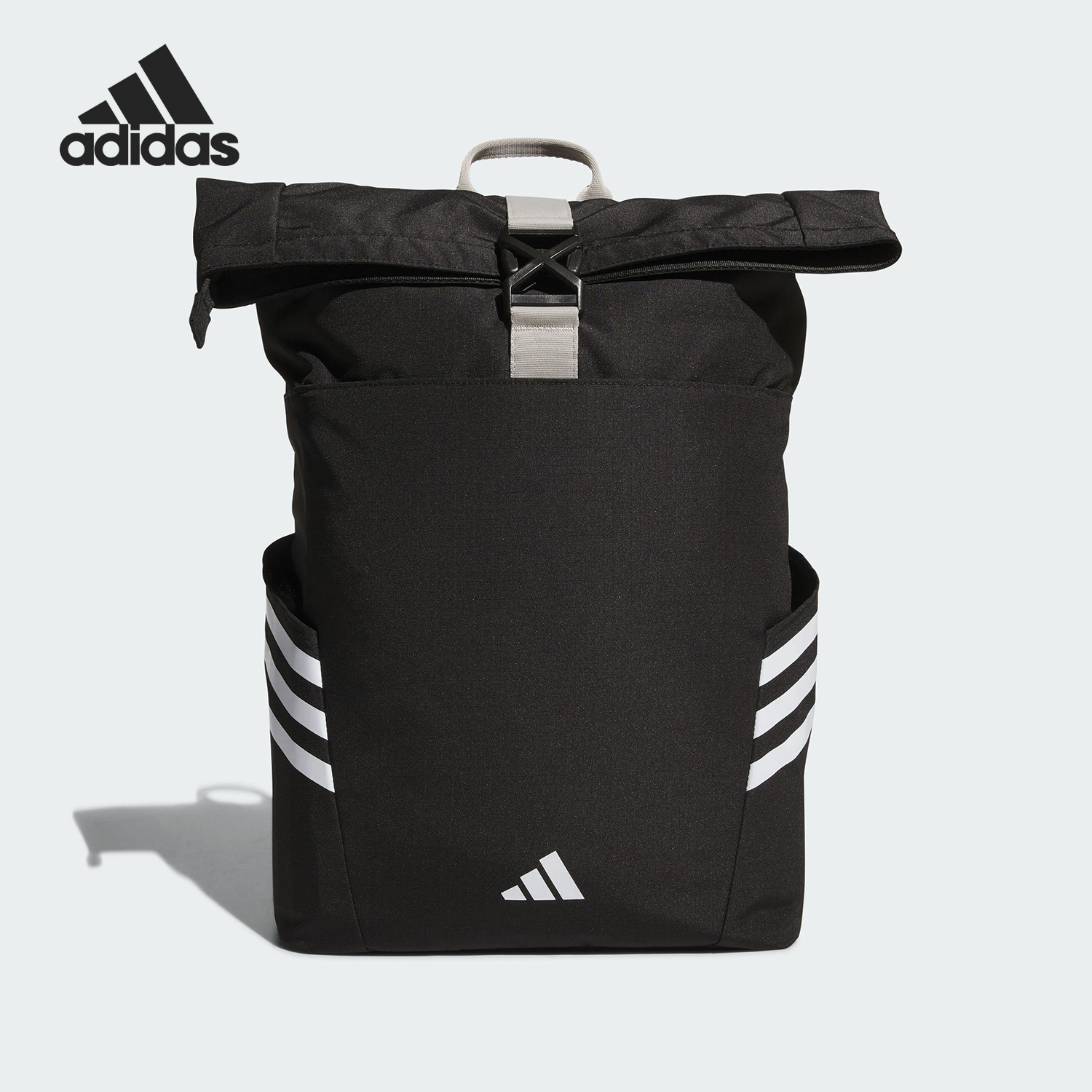 Adidas/阿迪达斯正品ROLL TOP BP男女大容量运动双肩包KC0270