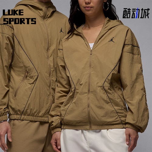 Nike/耐克正品JORDAN男士透气防晒梭织运动连帽外套IB7256-257