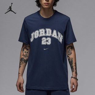 IB7525 Nike 日常柔软针织印花短袖 耐克正品 410 JORDAN男士