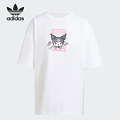 K女士卡通印花短袖 Adidas TEE OVERSIZED JG8056 阿迪达斯正品