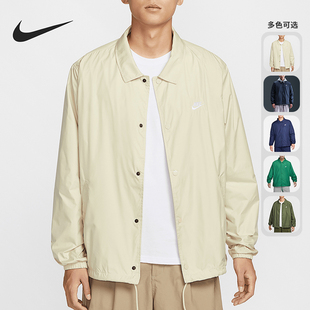梭织宽松夹克外套FN3317 Nike 运动休闲经典 Club男士 451 耐克正品