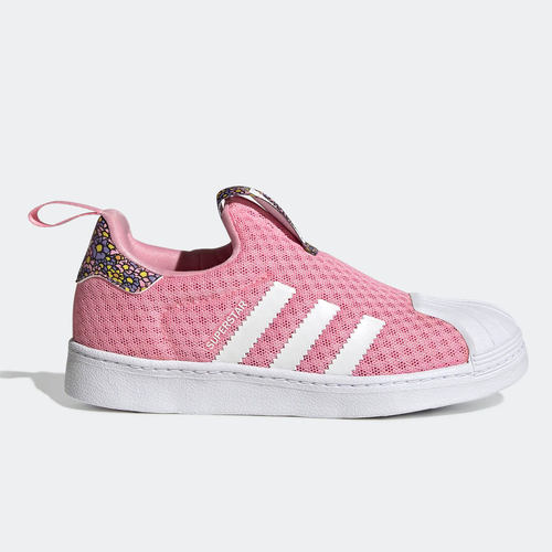 Adidas/阿迪达斯正品三叶草SUPERSTAR贝壳头儿童板鞋GX3296