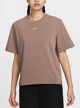 Nike/耐克正品夏季款女士运动宽松透气休闲日常短袖DD1238-233