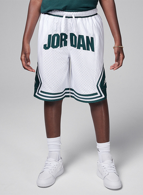 Nike/耐克正品JORDAN大童宽松抽绳运动休闲短裤HQ7112-100
