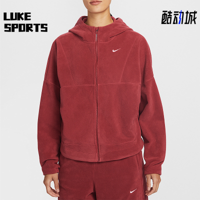 Nike/耐克正品One Therma-FIT女士刺绣连帽保暖外套HV3699-613
