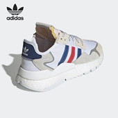 阿迪达斯正品 三叶草NITE JOGGER男女经典 Adidas 休闲运动鞋 FV3586
