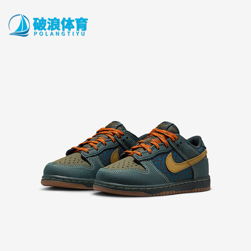 Nike/耐克正品Dunk Low小童运动系带耐磨潮流休闲板鞋IH4043-364