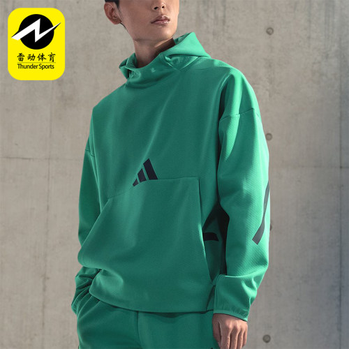 阿迪达斯男士宽松户外卫衣