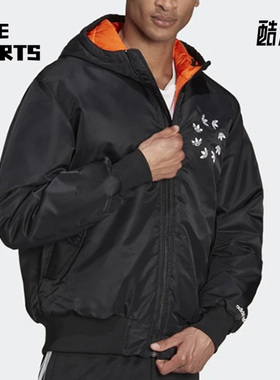 Adidas/阿迪达斯正品三叶草男子运动保暖夹克外套H13560