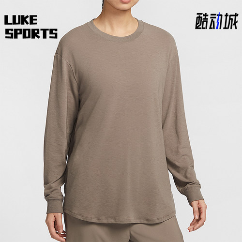Nike/耐克正品One Relaxed Dri-FIT 女士长袖上衣FN2818-233