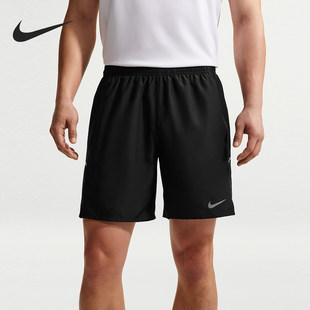 Nike/耐克夏季男士轻薄高弹百搭休闲运动五分针织短裤 IF2057-010