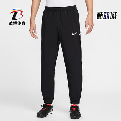Nike/耐克正品Dri-FIT男士休闲梭织束脚口袋运动长裤IB8910-010
