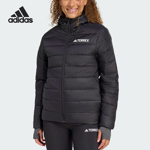 Adidas/阿迪达斯正品W MT ESS D HO J女士防风羽绒服KB2149