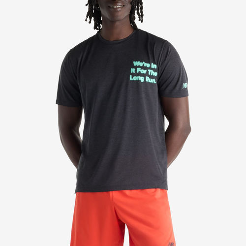 New Balance新百伦正品Essential男士透气圆领短袖T恤MT62Z9ZR-BK