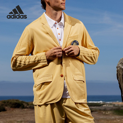 阿迪达斯男士高尔夫西装外套